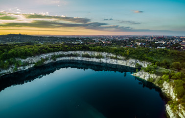Zalew Zakrzówek Kraków