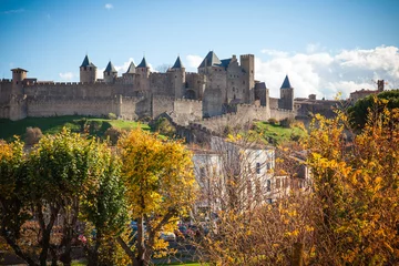 Tableaux sur verre Travaux détablissement Fortified city of Carcassonne