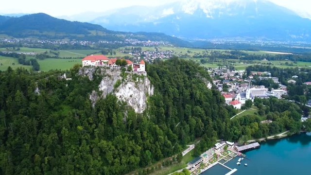 Slovenia Beautiful Nature - resort Lake Bled.
