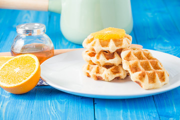 waffle orange
