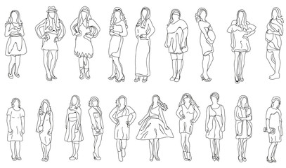 sketch girl, great collection