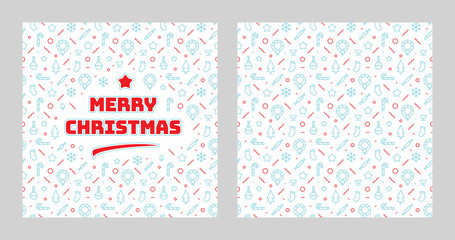 Merry Christmas glittering lettering design.