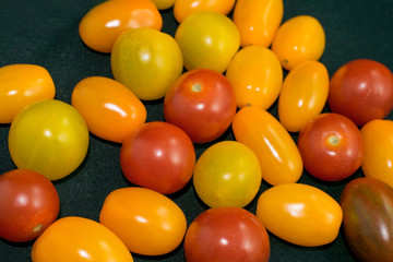 Tomaten gelb orange rot