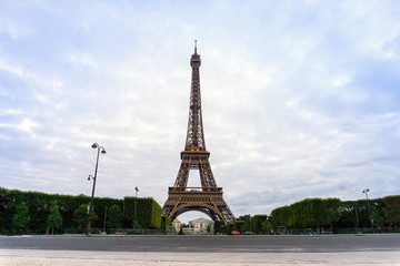 The Eiffel Tower (nickname La dame de fer, the iron lady),The tower has become the most prominent symbol of both Paris and France