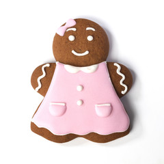 Christmas composition with Gingerbread
