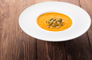 organic pumpkin cream soup