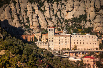 Santa Maria de Montserrat is a Benedictine abbey