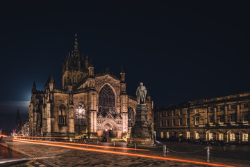 Fototapeta na wymiar St Giles' Cathedral, Edinburg
