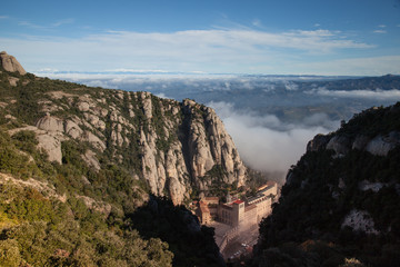 Santa Maria de Montserrat is a Benedictine abbey