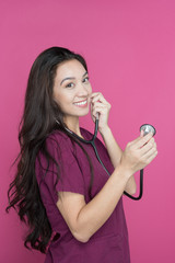 Nurse In Scrubs