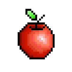 Pixel an apple