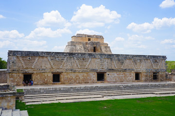 Fototapeta premium Mayan Pyramids in Uxmal, Mexico