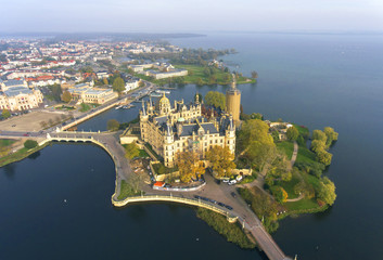 Luftaufnahme Schloss Schwerin