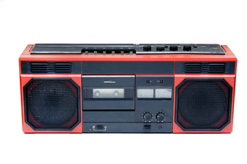 Obraz premium old tape recorder