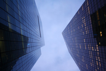 Fototapeta na wymiar Skyscrapers in Manhattan