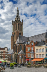 Obraz premium St. Christopher's Cathedral, Roermond, Netherlands
