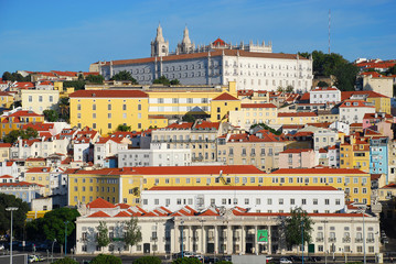 Fototapeta na wymiar Church of Sao Vicente of Fora, Lisbon, Portugal