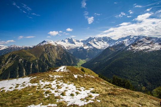 Hinteres Valsertal mit Olperer und Fu&szlig;stein