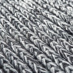 Natural Knitted Wool Background.