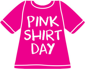 Bullying stops here - pink shirt day