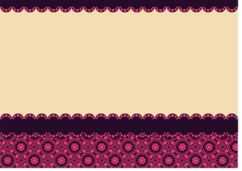background with small floral elements