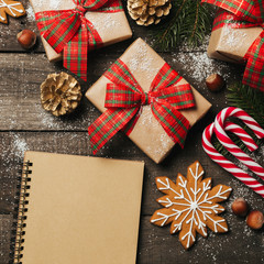 Xmas background with space for text