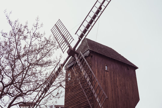 Cloudy Windmill 