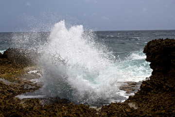 Blowhole, Curacao Windward Side