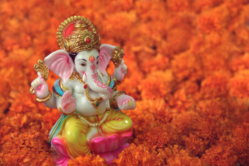 Fototapeta premium Hindu God Ganesha