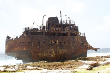 Rusting Wreck, Klien Curacao