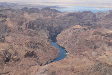 River into Lake Mead