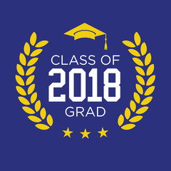 Class of 2018 . Congratulations Graduate Typography .