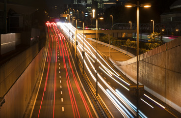 Fototapeta na wymiar 首都高速道路　夜景