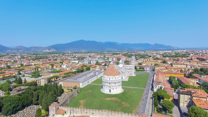 Fototapeta premium Pisa von oben