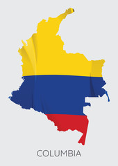 Map of Columbia