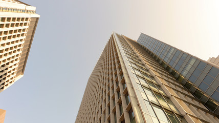 Fototapeta na wymiar Marunochi, Largest business district in Tokyo, Japan