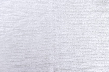 White towel texture background