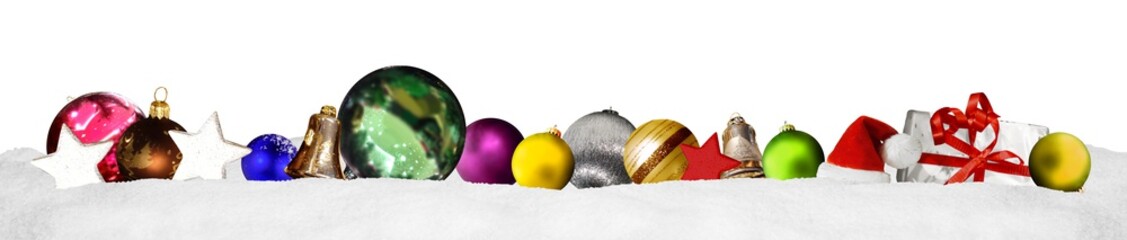 Weihnachten Banner Panorama Hintergrund