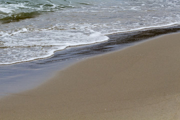 Sea sand beach in Thailand.