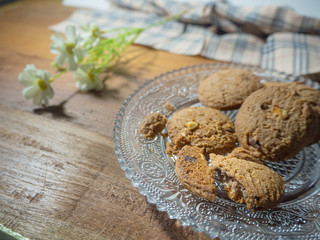 Cookies in the dish