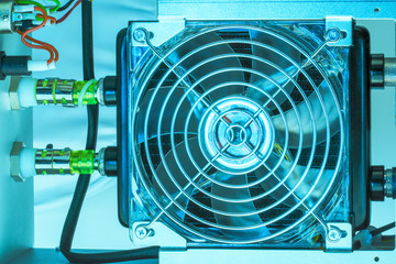 cooling fan inside