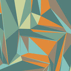 Abstract background with colorful triangles for magazines, booklets or mobile lock screen