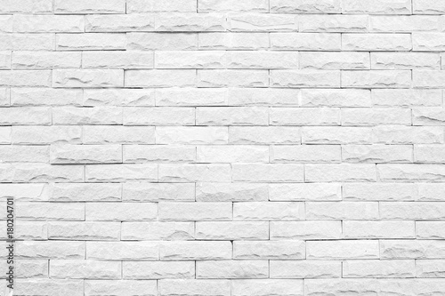 White Brick Wall Background Gray Texture Stone Concrete