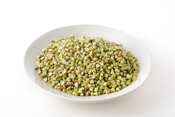 蕎麦の実　Buckwheat seed
