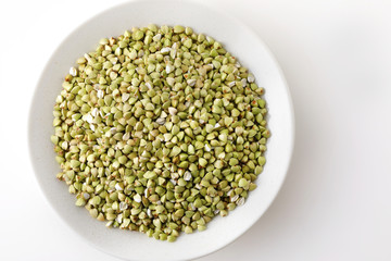 蕎麦の実　Buckwheat seed