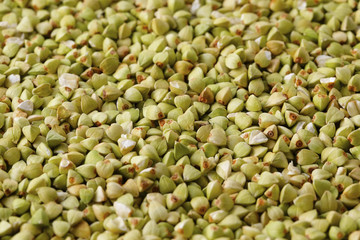 蕎麦の実　Buckwheat seed