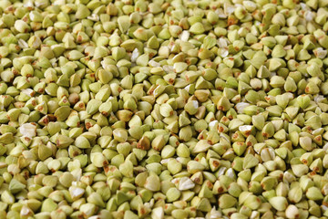 蕎麦の実　Buckwheat seed