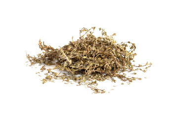 Pile of Dried wild thyme