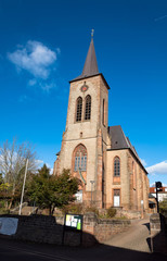 Fototapeta na wymiar Kirche in Clausen