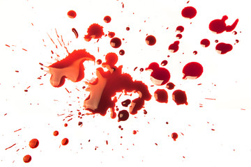 Blood stains - obrazy, fototapety, plakaty